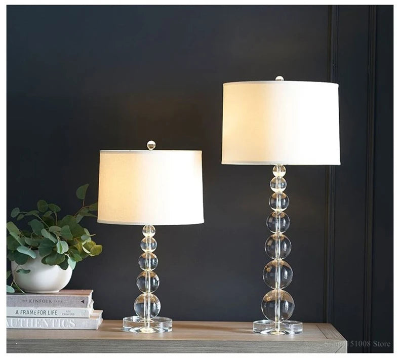 Crystal Table Lamps