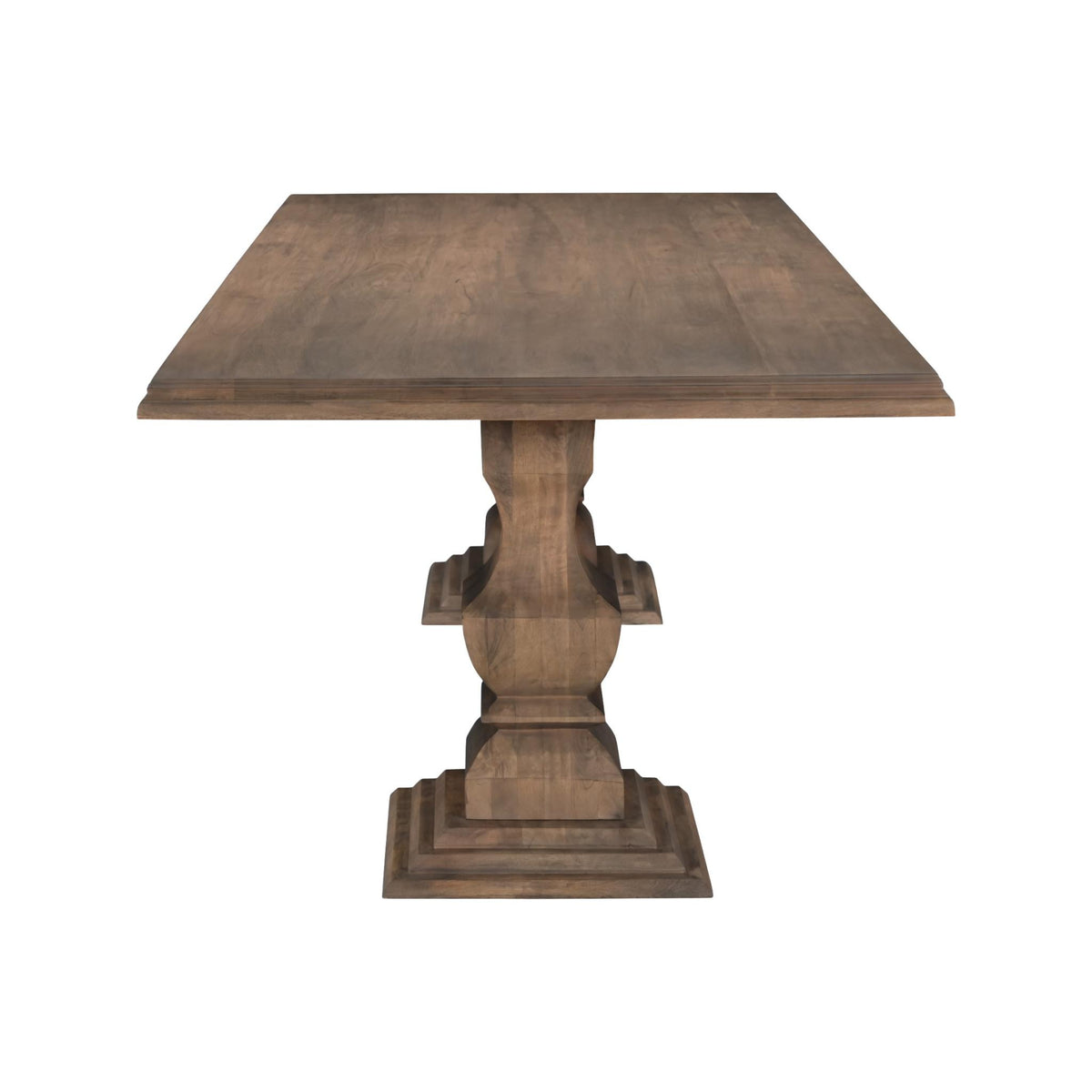 Johanna Solid Wood Double Pedestal Dining Table
