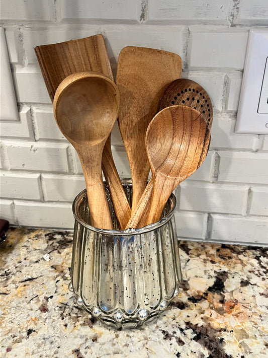 Wooden Kitchen Spoon set