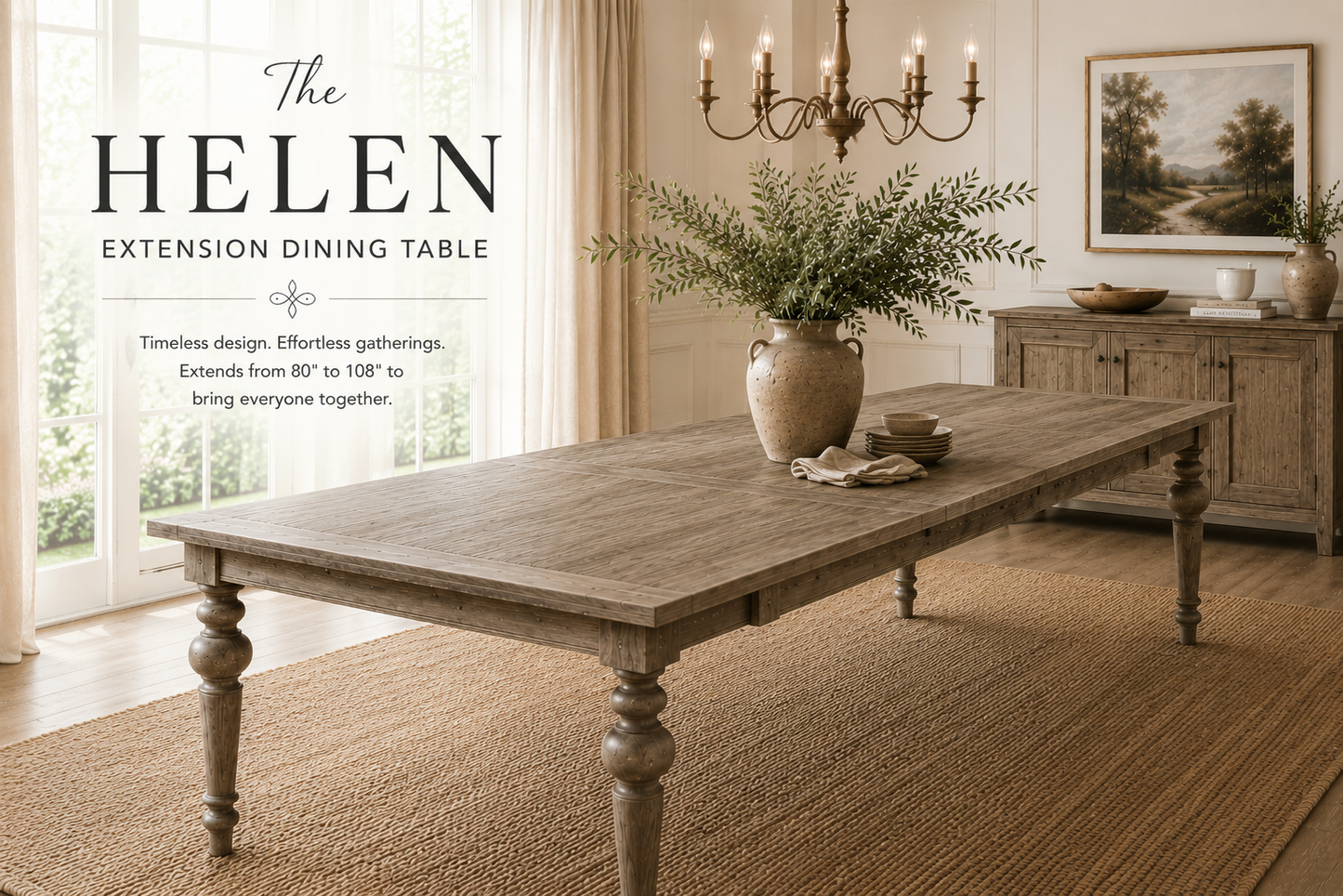 Helen Extension Dining Table