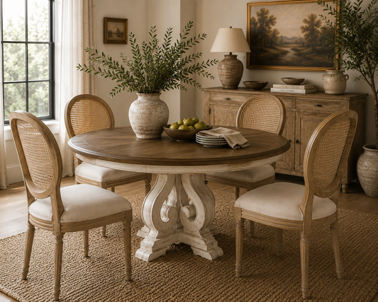 The Fiora Round Dining Table