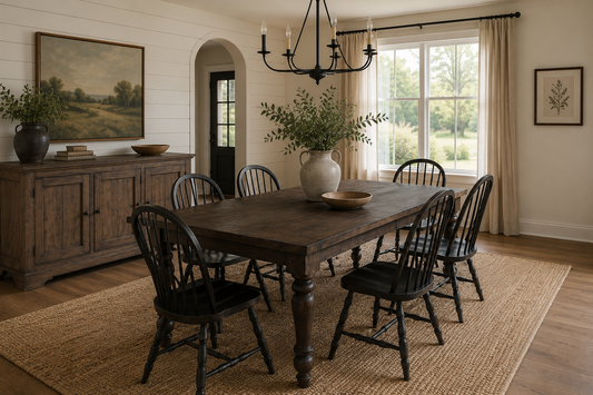 Heritage Farmhouse Extension Dining Table