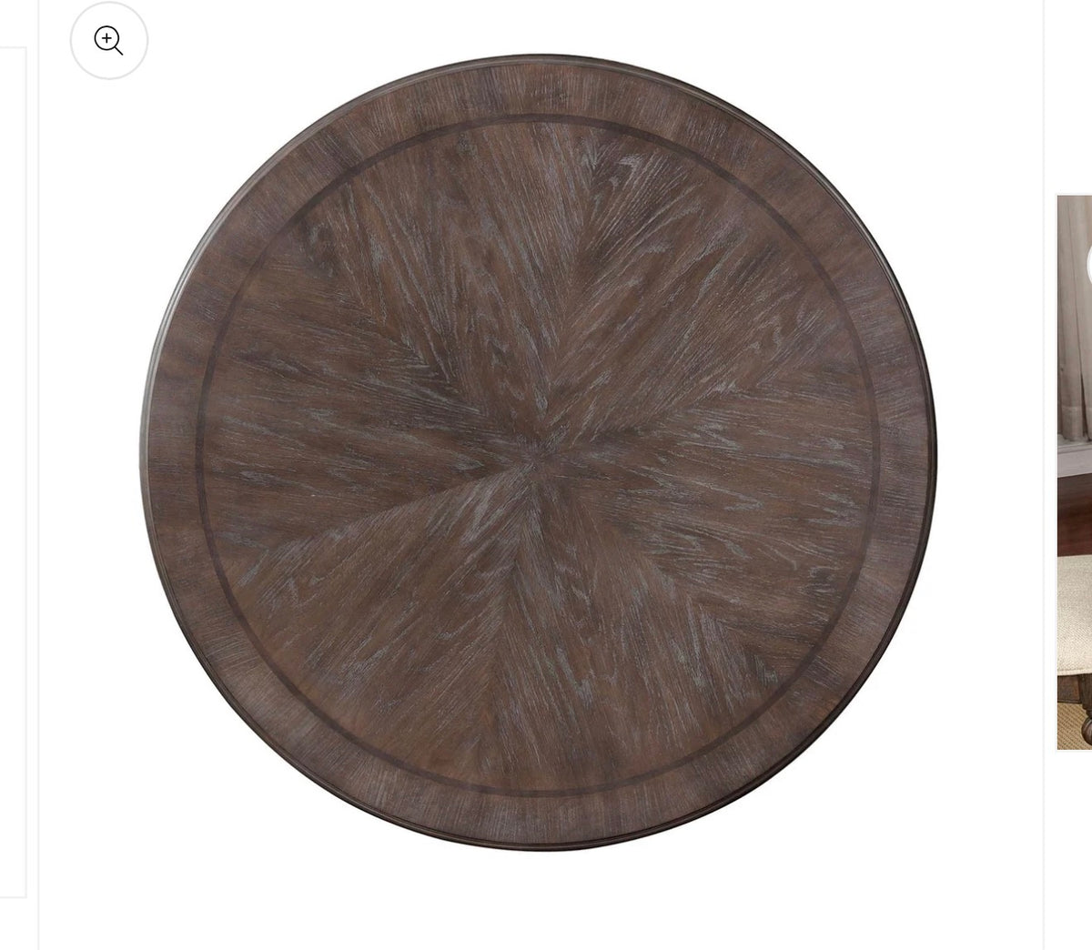 The Rosalie 60″ Round Pedestal Dining Table