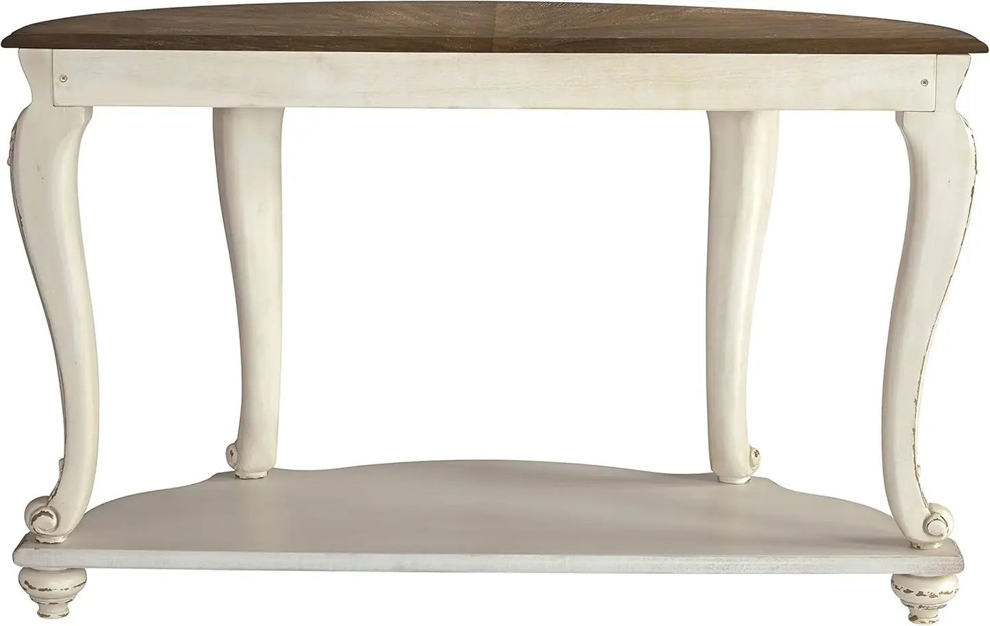 Realyn Demi-Lune Console Table by Ashley Furniture