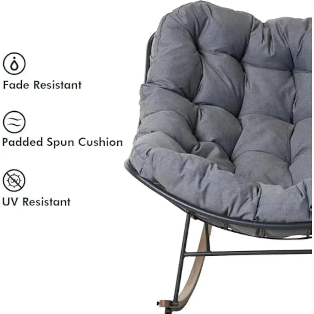 The egg Shaped Rocking Chair