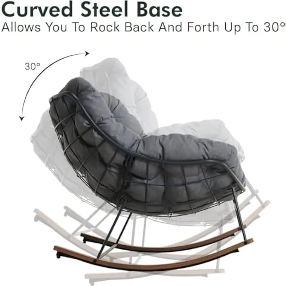 The egg Shaped Rocking Chair