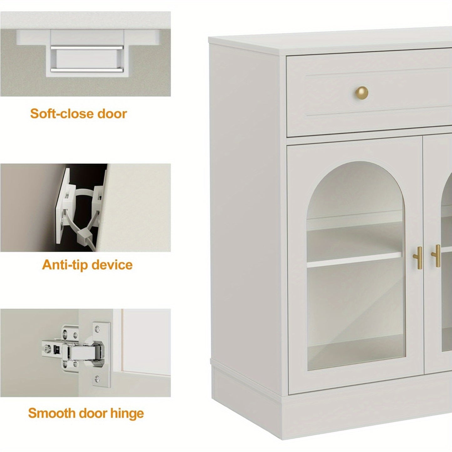 The Whitmore Dual Storage Sideboard Set