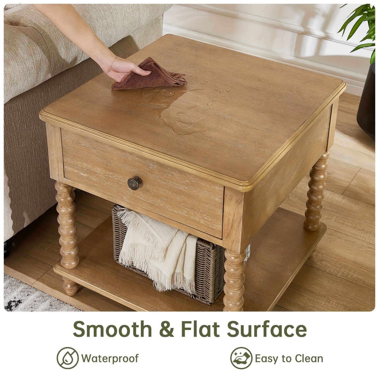 Alder Grove End Table
