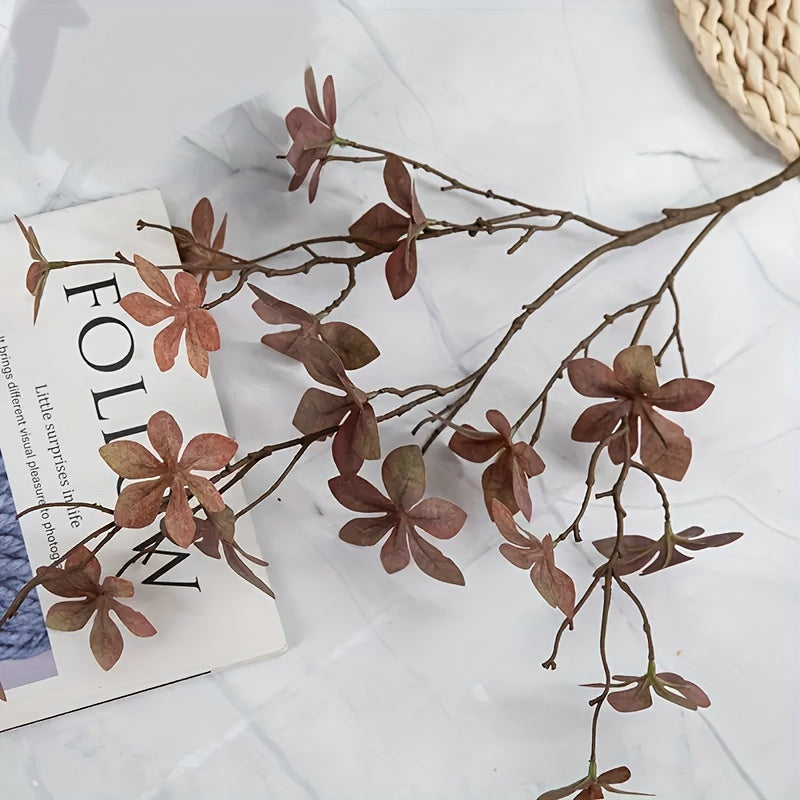 Artificial Flowers Bouquet set of 3 branches