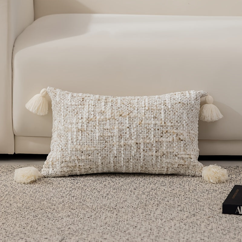 Bohemian Vintage Stripes Chenille decorative Pillow cover