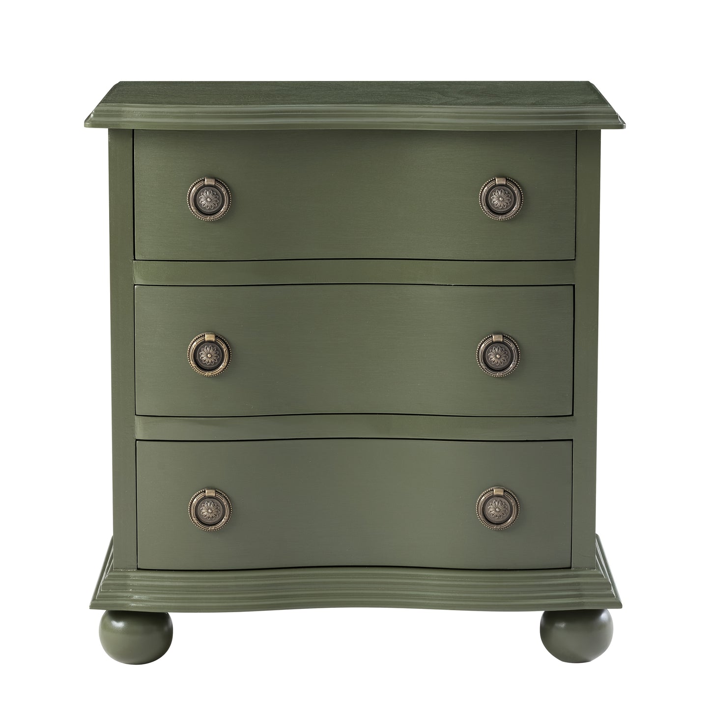 Harrington Farmhouse 3-Drawer Nightstand