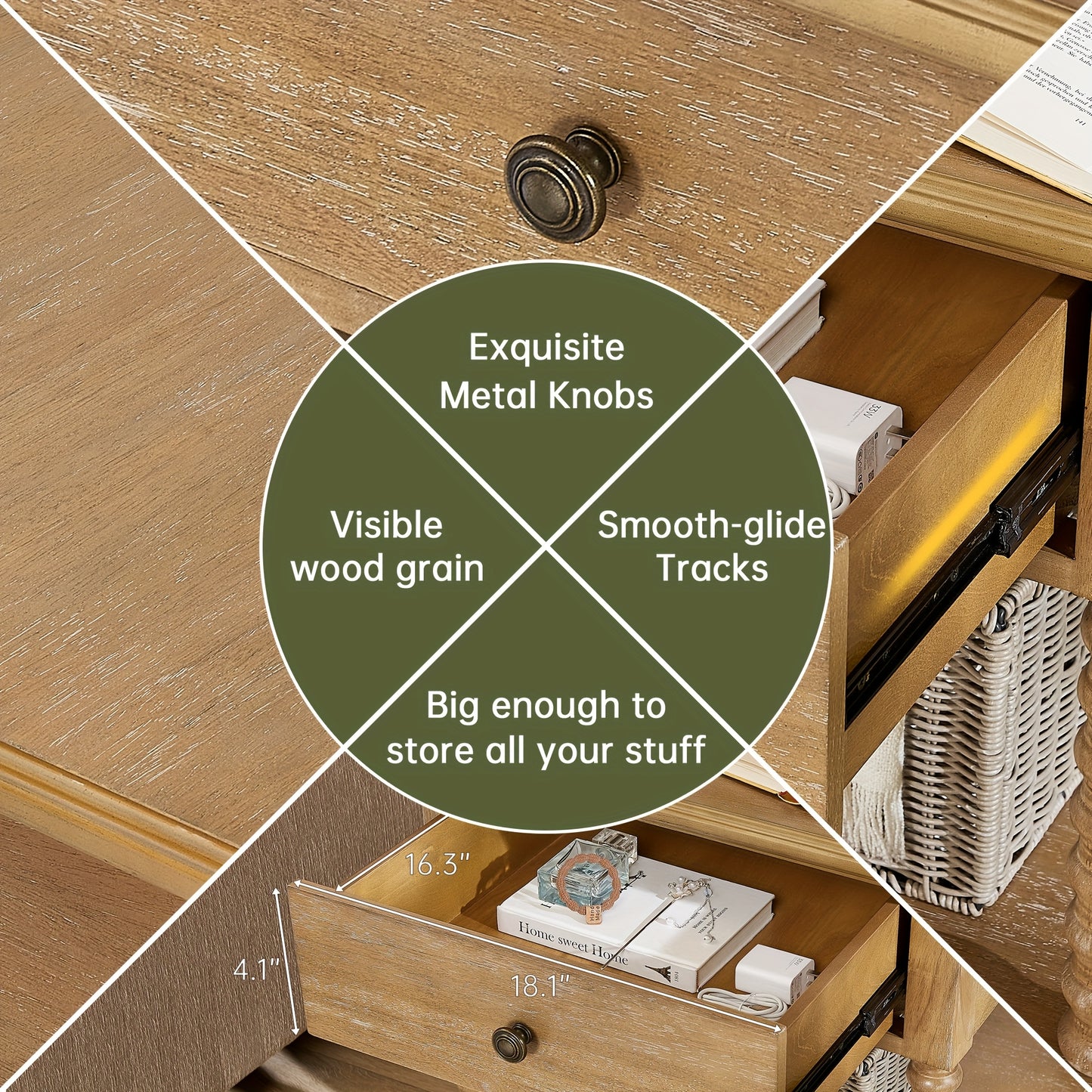 Alder Grove End Table