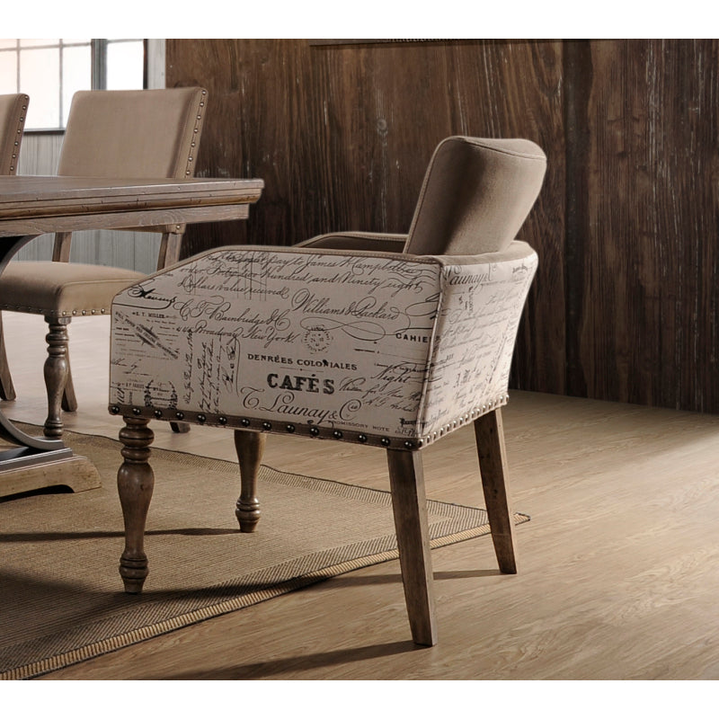 Kingsley Driftwood Dining Armchairs (Set of 2)