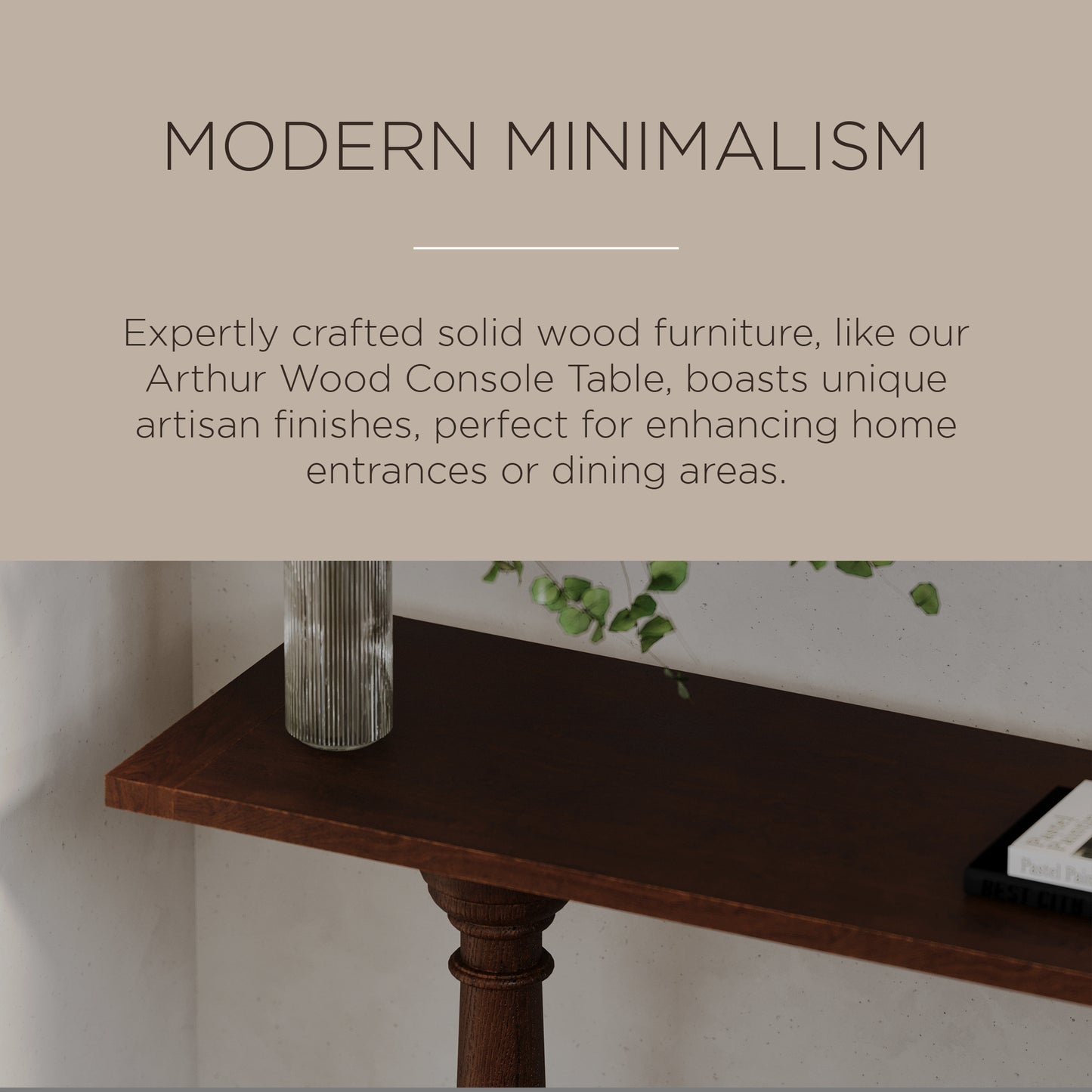 Brookmere Console Table

Accent & Sofa Table for Entryways and Living Spaces