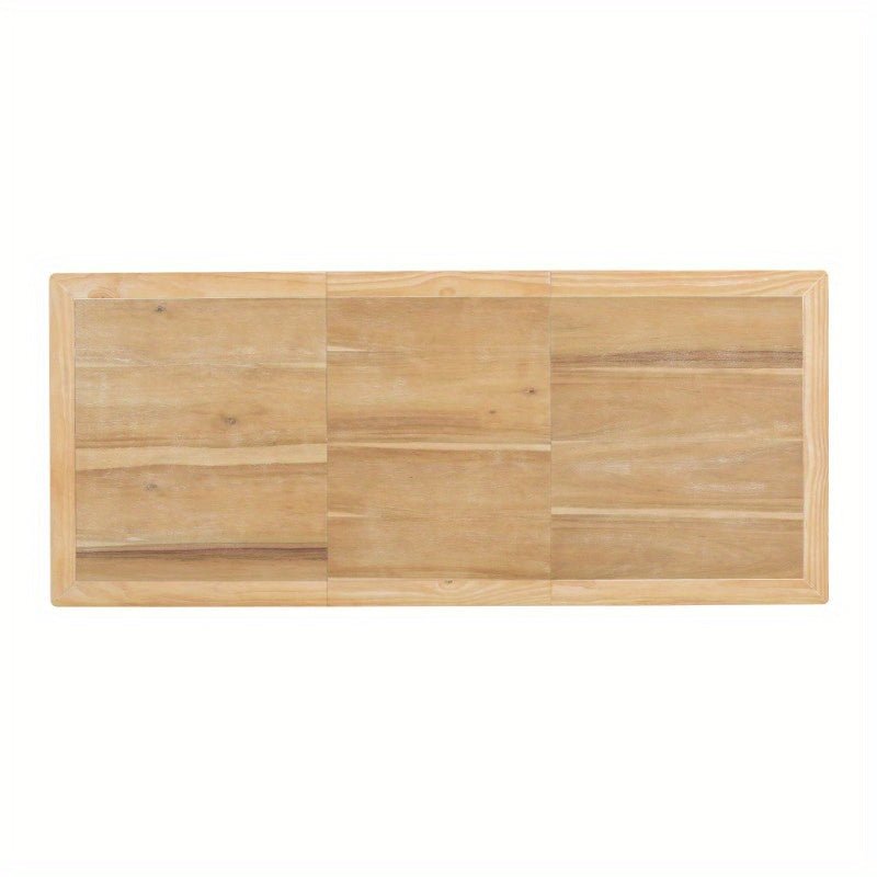 The Ashton Extendable Dining Table – Natural Finished Wood - solid wood furniture by Chic Woods