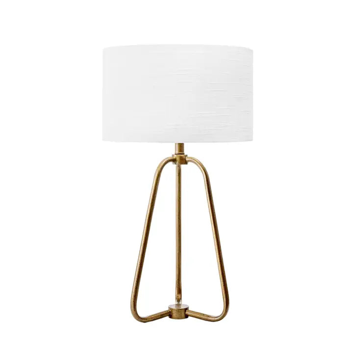 set of 2- Brass table lamps